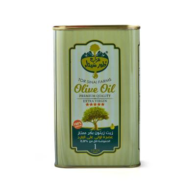 طور سيناء زيت زيتون 1 لتر صفيح